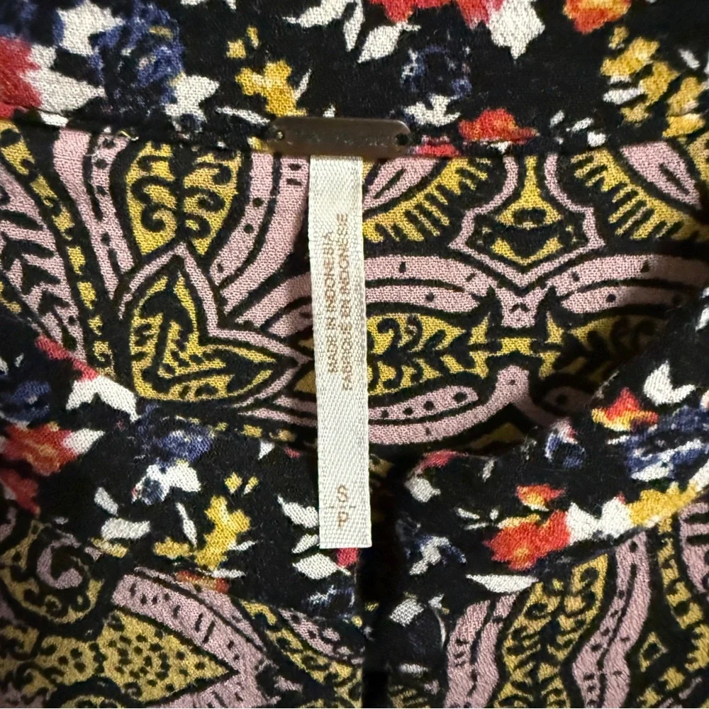 Free‎ People Wildflower Fields Tunic Sz S